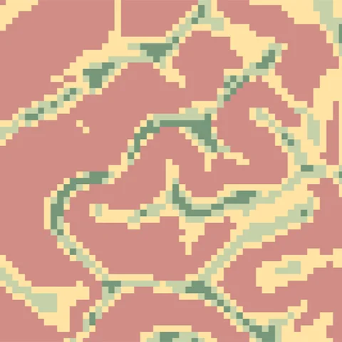 傾斜区分図